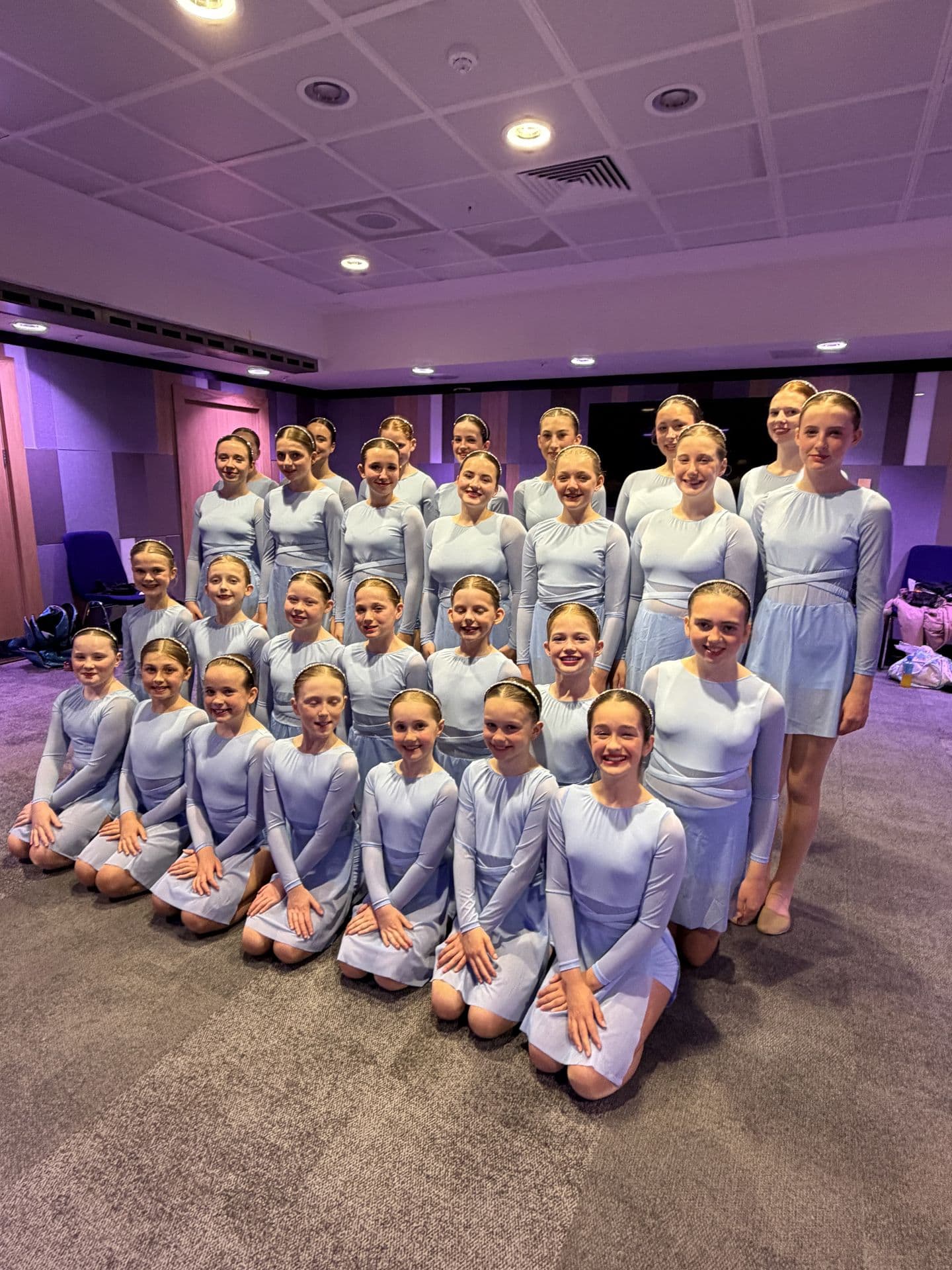 Junior competition team group photo