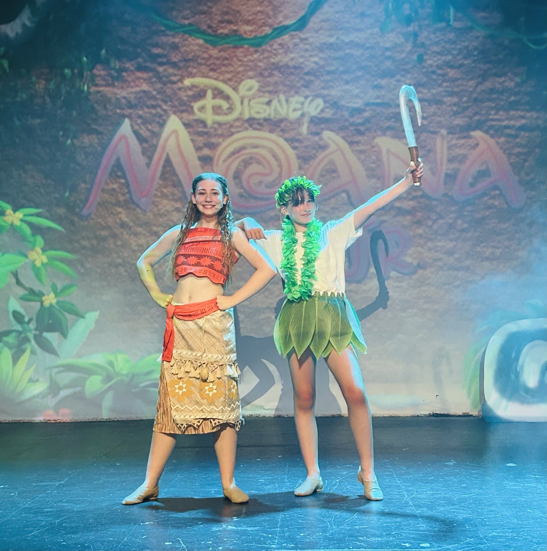 Sparkle Theatre Company students in costume